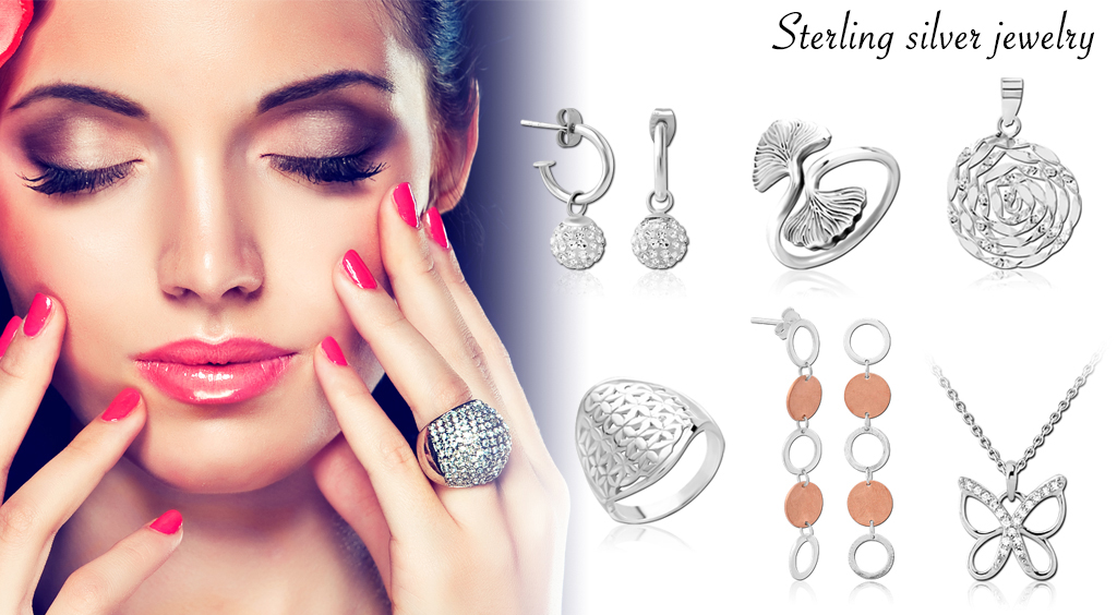 Sterling silver jewelry examples