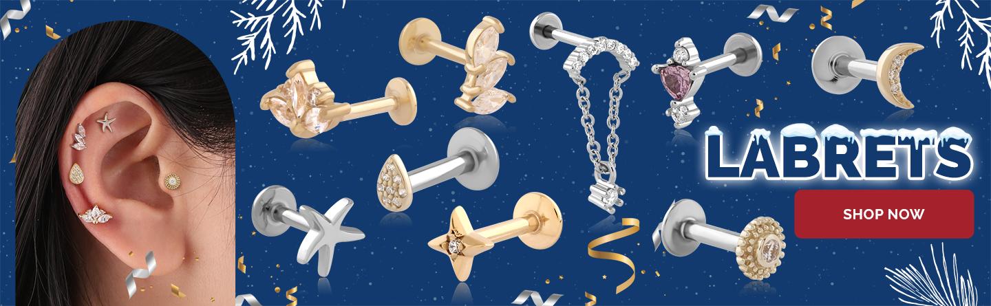Labret piercings