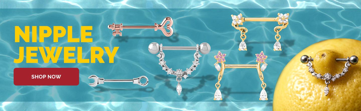 Stand out with nipple piercings