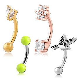 Curved Micro Barbells