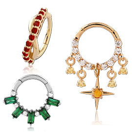 Hinged Rings And Clickers