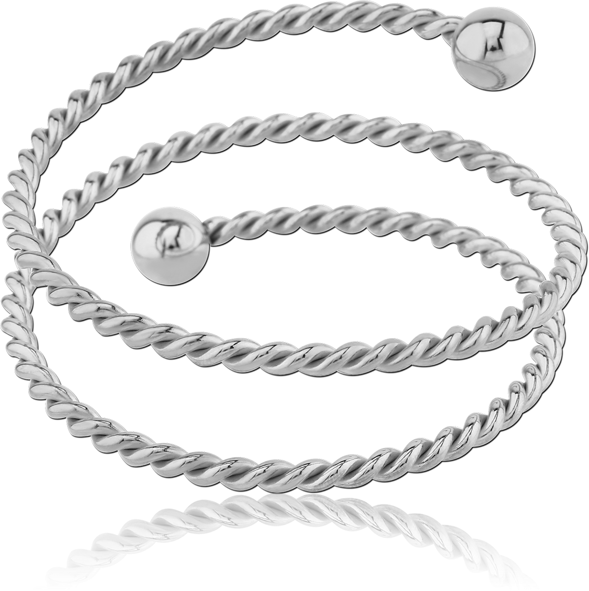 SS Square Wire Bangle