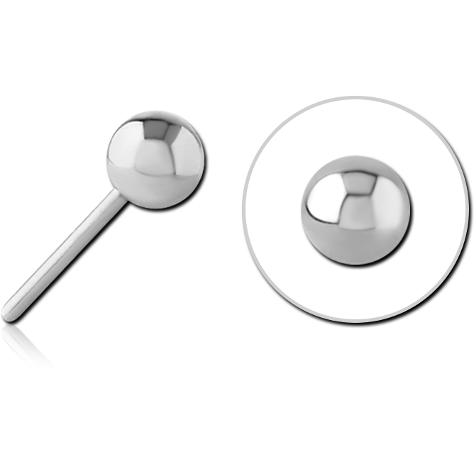 SURGICAL STEEL THREADLESS BALL | PFB