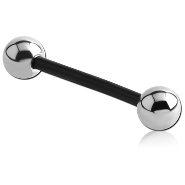 PTFE BARBELL WITH TITANIUM BALLS