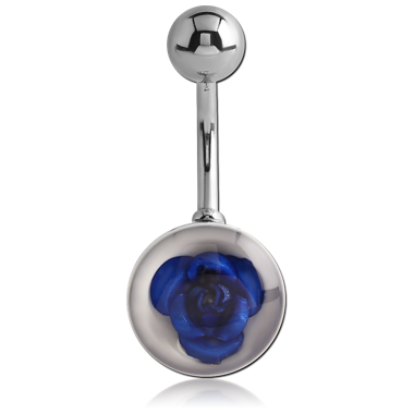 SURGICAL STEEL CUP ROSE NAVEL BANANA