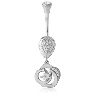 316L SURGICAL STEEL NAVEL BANANA