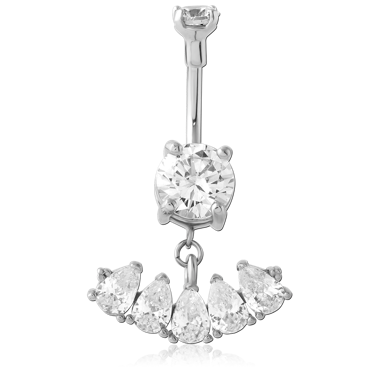 316L SURGICAL STEEL NAVEL BANANA