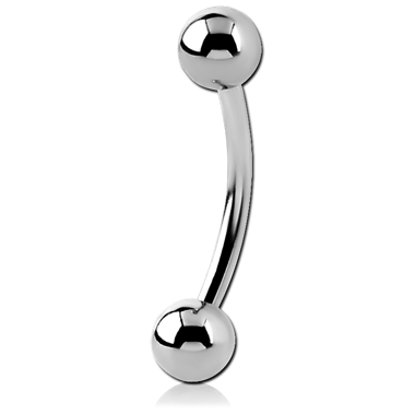 SURGICAL STEEL CURVED MICRO BARBELL | MBN