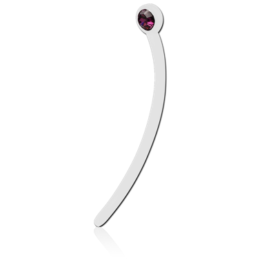 BIOFLEX JEWELED CUP MICRO CURVED BARBELL PIN