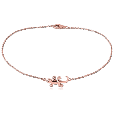 316L ROSE GOLD PVD COATED SURGICAL STEEL BRACELET