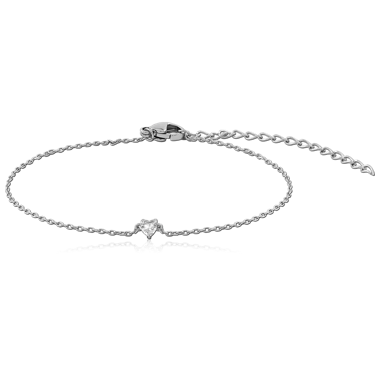 316L SURGICAL STEEL JEWELED BRACELET