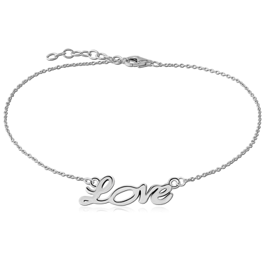 STERLING SILVER 925 BRACELET - LOVE