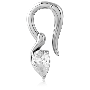 316L SURGICAL STEEL CLAW EAR WEIGTH RIGHT SIDE