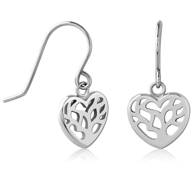 316L SURGICAL STEEL EARRINGS PAIR