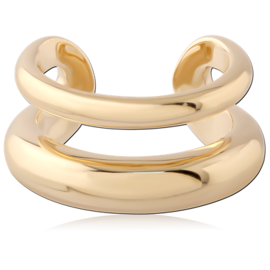 GOLD PLATED 18K BRASS EAR CUFF