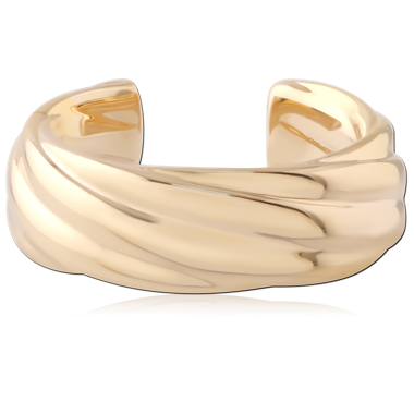 GOLD PLATED 18K BRASS EAR CUFF
