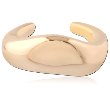 GOLD PLATED 18K BRASS EAR CUFF