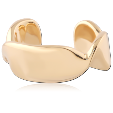 GOLD PLATED 18K BRASS EAR CUFF