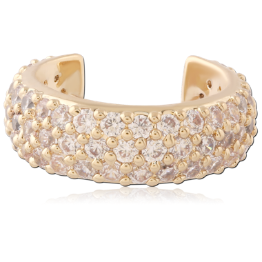 GOLD PLATED 18K BRASS EAR CUFF