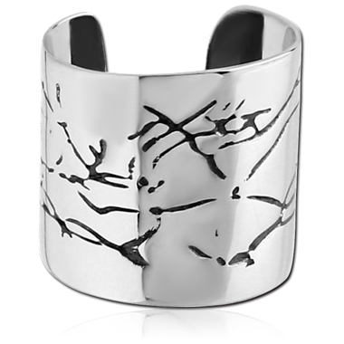SURGICAL STEEL EAR CUFF - NATURE LINES