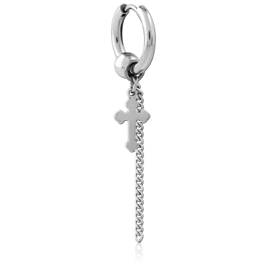316L SURGICAL STEEL STERILE FASHION HOOP EARRING