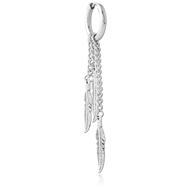 316L SURGICAL STEEL STERILE FASHION HOOP EARRING
