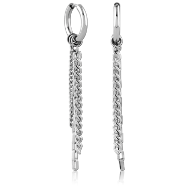 316L SURGICAL STEEL STERILE FASHION HOOP EARRING