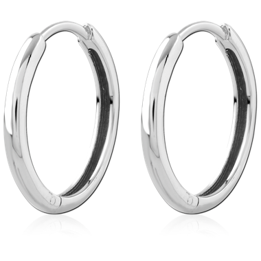 SURGICAL STEEL HUGGIES PAIR