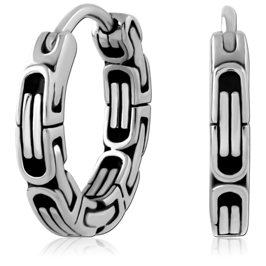 SURGICAL STEEL HUGGIES PAIR