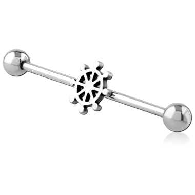 SURGICAL STEEL INDUSTRIAL BARBELL