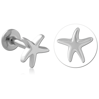 SURGICAL STEEL INTERNALLY THREADED MICRO LABRET