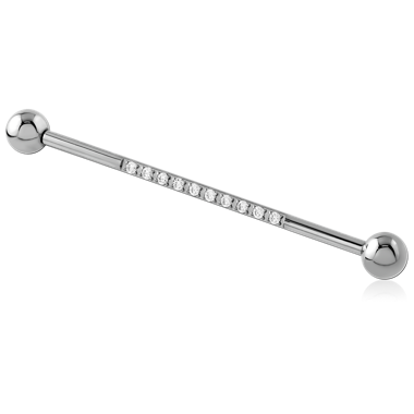 TITANIUM INTERNALLY THREADED INDUSTRIAL BARBELL