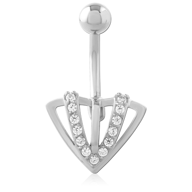 316L SURGICAL STEEL NAVEL BANANA