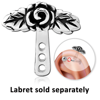 316L SURGICAL STEEL HELLIX WRAP - ROSE