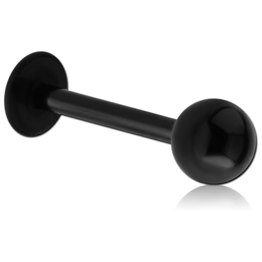 BLACK PVD COATED SURGICAL STEEL MICRO LABRET