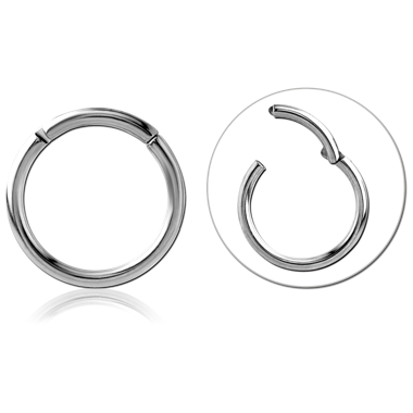 SURGICAL STEEL HINGED SEGMENT RING