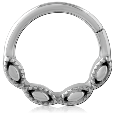 316L SURGICAL STEEL HINGE SEGMENT RING