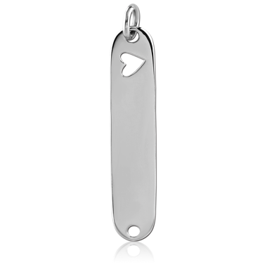 316L SURGICAL STEEL PENDANT