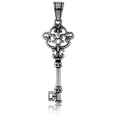 316L SURGICAL STEEL PENDANT - KEY