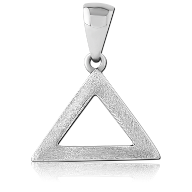 316L SURGICAL STEEL PENDANT - TRIANGLE