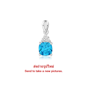 STERLING SILVER 925 JEWELED PENDANT