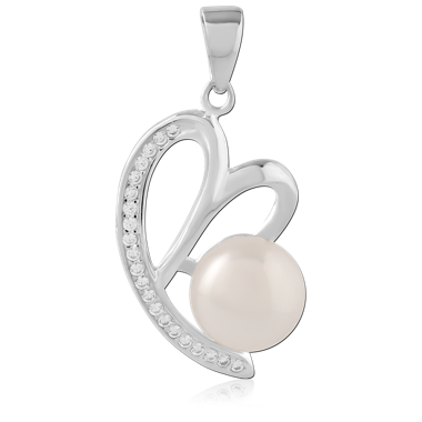 STERLING SILVER 925 JEWELED PENDANT