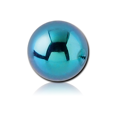 ANODISED TITANIUM BALL FOR BALL CLOSURE RING