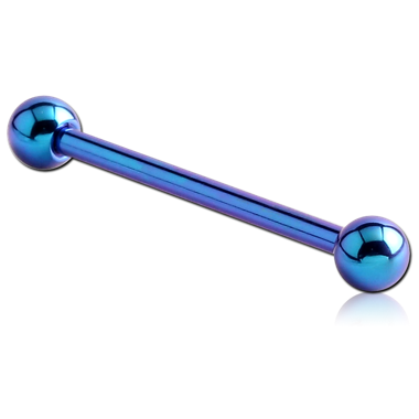 ANODISED TITANIUM BARBELL