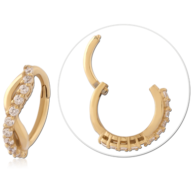 GOLD PVD 18K COATED SURGICAL STEEL MULTI PURPOSE CLICKER