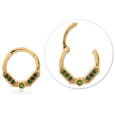 GOLD PVD 18K COATED SURGICAL STEEL MULTI PURPOSE CLICKER