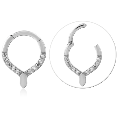 SURGICAL STEEL JEWELED MULTI PURPOSE CLICKER