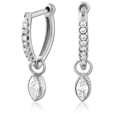 316L SURGICAL STEEL HINGE SEGMENT RING