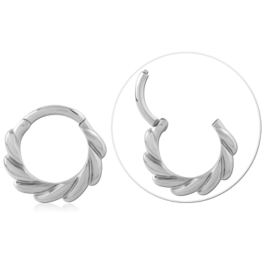 316L SURGICAL STEEL HINGE SEGMENT RING