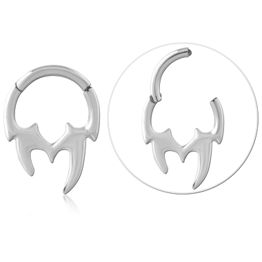 316L SURGICAL STEEL HINGE SEGMENT RING